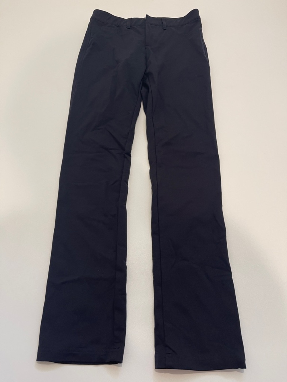 Equestrian Black Active Stretch Pants with Elastic Waistband